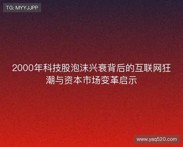 2000年科技股泡沫兴衰背后的互联网狂潮与资本市场变革启示